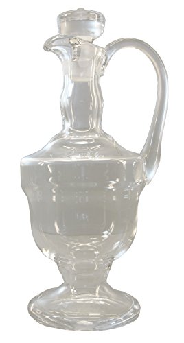 Glaskaraffe mit Stopfen in Kristallglas - Höhe ca.25,5cm von Ullmannglass