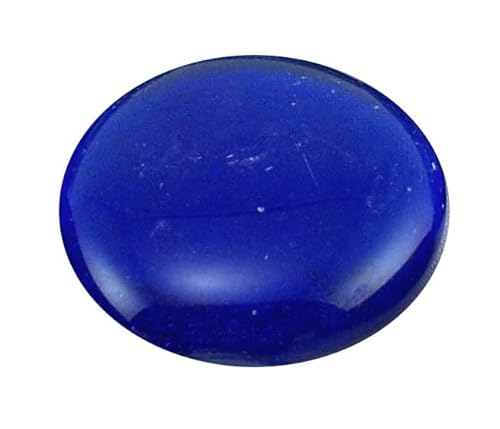 Glasnuggets - Dekosteine - Muggelsteine, klein in blau zu 200g verpackt von Ullmannglass