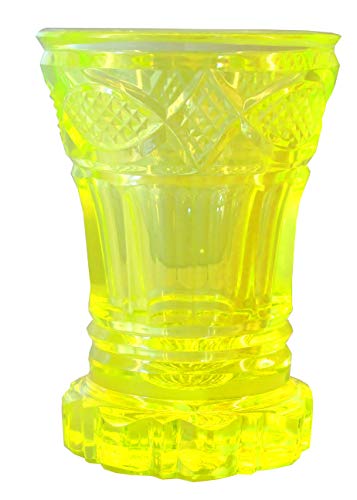 Ullmannglass Ranftbecher - Freundschaftsbecher aus Anngelbglas von Ullmannglass