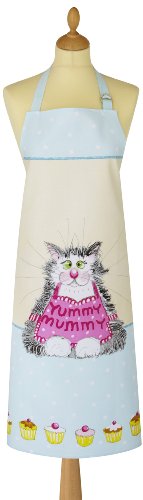 Küchenschürze - Yummy Mummy - Katze - Kochschürze von Ulster Weavers