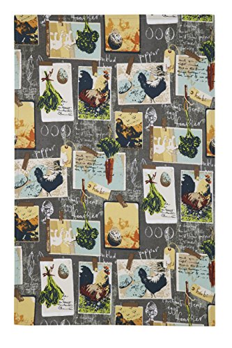 Ulster Weavers 73,9 x 48 cm Kreidetafel Hühner Baumwolle Geschirrtuch von Ulster Weavers