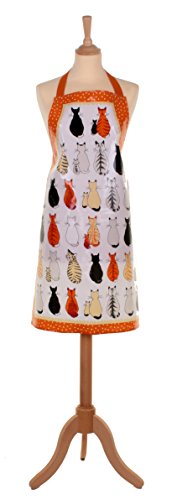 Ulster Weavers Cats in Waiting Apron PVC-Schürze mit Katzenmotiv, Katzen warten, 31.9 x 23.2 inches von Ulster Weavers