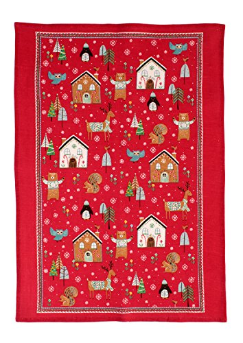 Ulster Weavers Festive Friends Geschirrtuch aus Leinen von Ulster Weavers