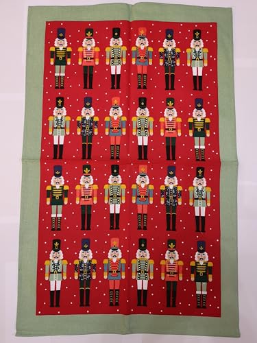 Ulster Weavers Geschirrtuch, 100% Baumwolle, Weihnachtsmotiv, Rot/Mehrfarbig, Nussknackerparade Ulster Weavers Geschirrtuch, 100% Baumwolle, Weihnachtsmotiv, Rot/Mehrfarbig, Nussknackerparade von Ulster Weavers
