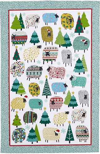 Ulster Weavers Geschirrtuch, 100 % Baumwolle, mehrfarbig, weihnachtliches Schaf Ulster Weavers Geschirrtuch, 100 % Baumwolle, mehrfarbig, weihnachtliches Schaf von Ulster Weavers