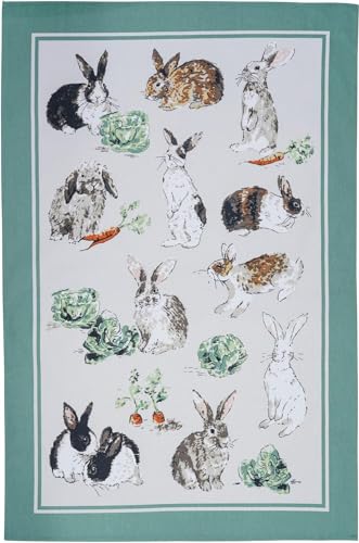 Ulster Weavers - Hase Patch - Geschirrtuch - Baumwolle - Einheitsgröße in Grün Ulster Weavers - Hase Patch - Geschirrtuch - Baumwolle - Einheitsgröße in Grün von Ulster Weavers