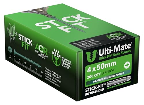 Ulti-Mate Terrassenschrauben (4,0 x 50 mm) von Ulti-Mate