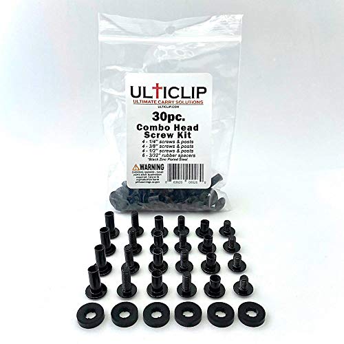 UltiClip 30-teiliges Kombi-Kopfschrauben-Set von Ulticlip