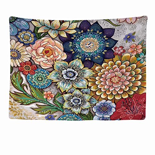 Ulticool - Blumen Natur Kunst - Wandteppich - 200x150 cm - Großer Wandteppich - Poster Verzierung - Dekoration - Tapete - Leinwand - Malerei - Zubehör Raumteiler von Ulticool
