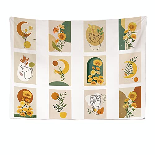 Ulticool - Griechen Römer Blumen Raum Dekor - Wandbehang - 200x150 cm - Großer Tapisserie - Poster Verzierung - Boho Ästhetische Raum Dekor Wandteppich Raumteiler Vorhang für Bett Ulticool - Griechen Römer Blumen Raum Dekor - Wandbehang - 200x150 cm - Großer Tapisserie - Poster Verzierung - Boho Ästhetische Raum Dekor Wandteppich Raumteiler Vorhang für Bett von Ulticool