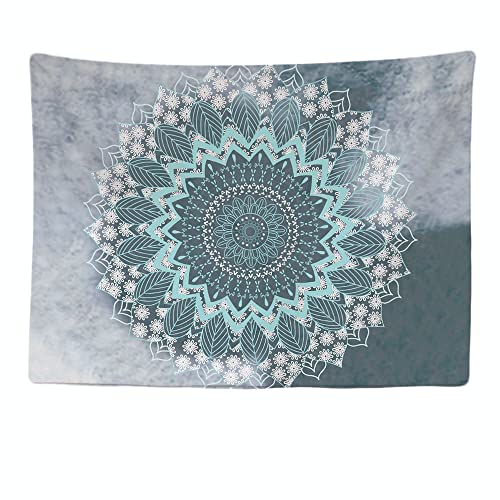 Ulticool - Wandteppich Tapestry Dekoration Wohnung - Mandala Pastell Hippie Bohemian - 200 x 150 cm groß - Wandtuch Wandbehänge - Accessoires für Schlafzimmer Wohnzimmer Kinderzimmer von Ulticool