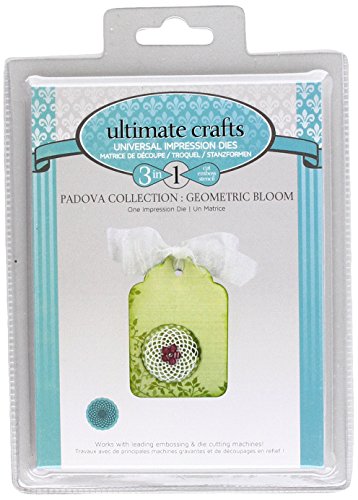 Ultimate Crafts Padova Eindruck sterben – Geometrische Bloom, schwarz von Ultimate Crafts