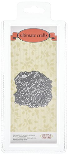 Ultimate Crafts Weihnachtsmann-Stempel, Metall, grau, 22.8 x 10 x 0.7 cm von Ultimate Crafts