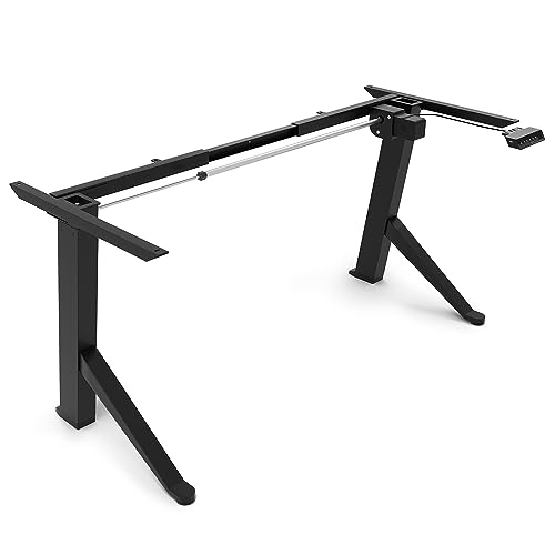 Ultimate Setup Tischgestell höhenverstellbar elektrisch, höhenverstellbarer Schreibtisch Gestell, Gaming Tisch höhenverstellbar schwarz von Ultimate Setup