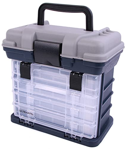 Ultimate Large Storage Box inkl. 4 Tackleboxen | Angelkoffer von Ultimate