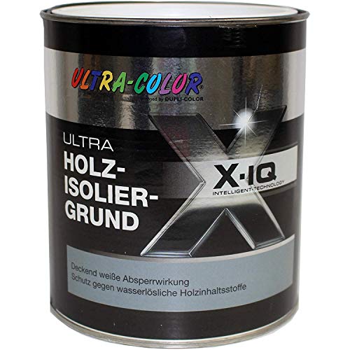 2 x 2 l Ultra Color ULTRA Isoliergrund Holzisoliergrund Absperrfunktion Weiß 4 L von Ultra-Color