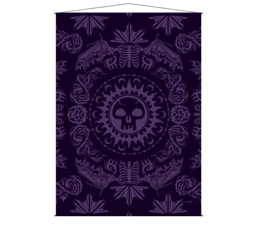 Ultra Pro - Magic: The Gathering Mana 7 Wall Scroll Swamp - Add a Pop of Color to Your Room, Office, Living Room and Show off the Vibrant Artwork to Friends and Family von Ultra Pro