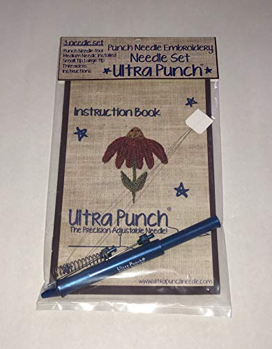 Ultra Punch Needle Set mit 3 Nadeln von Ultra Punch Needle