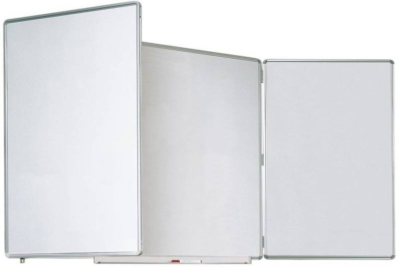 Ultradex Magnettafel Whiteboard Klapptafel 3-teilig 1200x900mm weiß Email von Ultradex