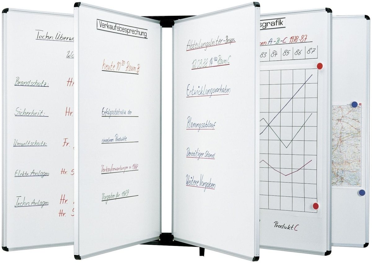 Ultradex Magnettafel Whiteboard Schwenktafel Fair 1200x900mm weiß Ultradex Magnettafel Whiteboard Schwenktafel Fair 1200x900mm weiß von Ultradex