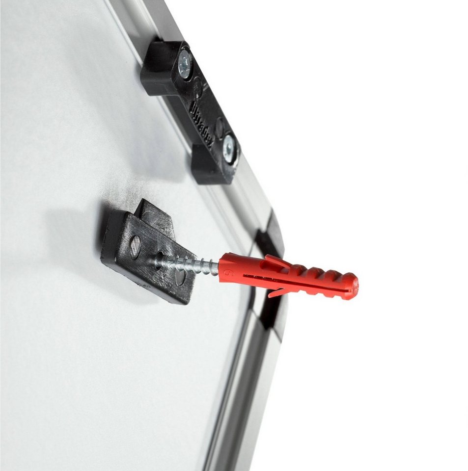 Ultradex Magnettafel Whiteboard Emaille anthrazit BxHxT 900x600x22mm kreidebeschreibbar Ultradex Magnettafel Whiteboard Emaille anthrazit BxHxT 900x600x22mm kreidebeschreibbar von Ultradex