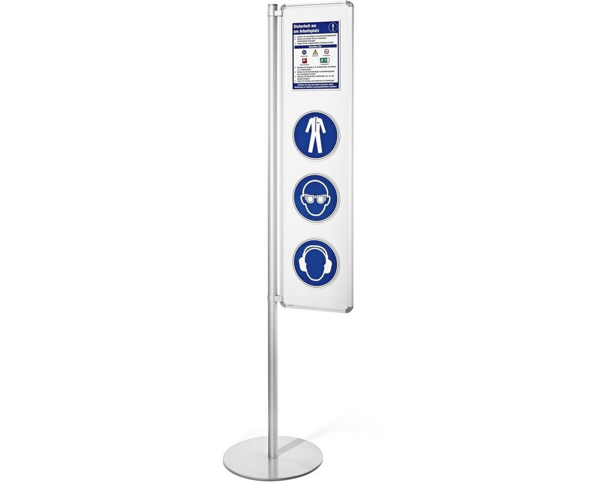 Ultradex Magnettafel Infosäule Whiteboard 260x1000mm magnetsisch beschreibbar Ultradex Magnettafel Infosäule Whiteboard 260x1000mm magnetsisch beschreibbar von Ultradex