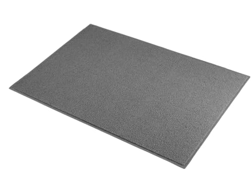Ultralux Fußmatte, leistungsstarker und zuverlässiger Schmutzfang für Innen und Außen, 60 x 90 cm, absorbierend, extra stark, wasserbeständig, antirutsch Schmutzfangmatte, dunkelgrau, viele Größen von Ultralux