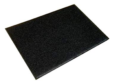 Ultralux Fußmatte,leistungsstarker und zuverlässiger Schmutzfang für Innen und Außen, 60 x 90 cm, absorbierend, extra stark, wasserbeständig, antirutsch Schmutzfangmatte, Schwarz, viele Größen von Ultralux