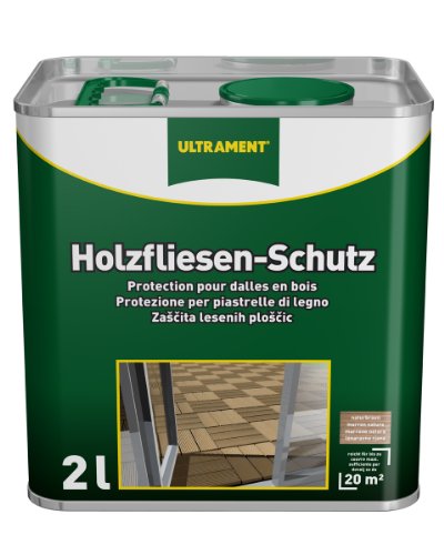 Ultrament Holzfliesen-Schutz, kdi Holzfliesen, Holzschutz, 2 Liter von Ultrament