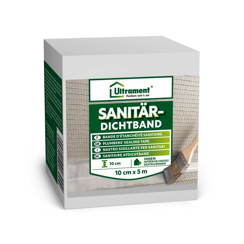 Ultrament Sanitärdichtband 'Do it' weiß 10 x 500 cm von Ultrament