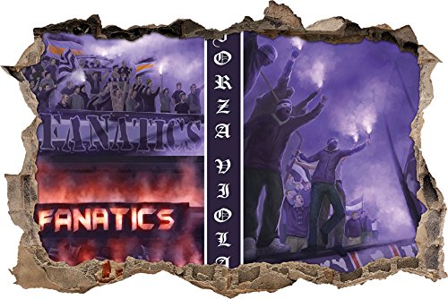 Ultras Austria, 3D Wandsticker Format: 92x62cm, Wanddekoration von Ultras-Art