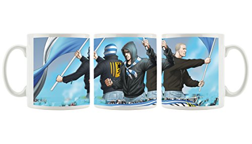 Ultras Chemnitz als Bedruckte Kaffeetasse/Teetasse aus Keramik, 300ml, weiß von Ultras-Art