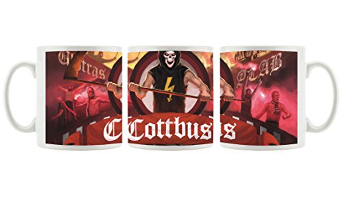 Ultras Cottbus als Bedruckte Kaffeetasse/Teetasse aus Keramik, 300ml, weiß Ultras Cottbus als Bedruckte Kaffeetasse/Teetasse aus Keramik, 300ml, weiß von Ultras-Art