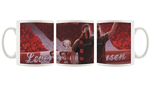 Ultras Leverkusen als Bedruckte Kaffeetasse/Teetasse aus Keramik, 300ml, weiß von Ultras-Art