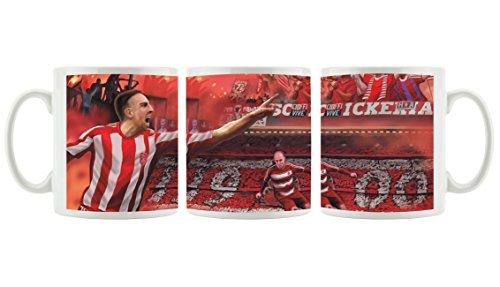 Ultras München Sport Collage als Bedruckte Kaffeetasse/Teetasse aus Keramik, 300ml, weiß von Ultras-Art