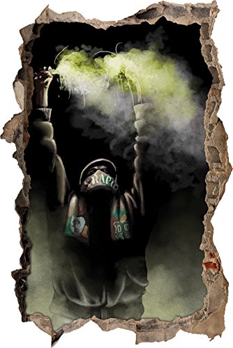 Ultras Rapid, 3D Wandsticker Format: 62x42cm, Wanddekoration von Ultras-Art