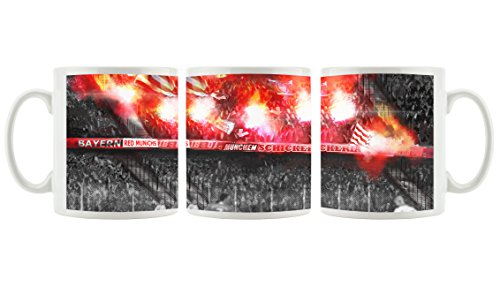 Ultras Schickeria München als Bedruckte Kaffeetasse/Teetasse aus Keramik, 300ml, weiß von Ultras-Art