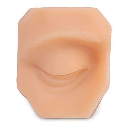 Ultrassist Weiches Silikon rechtes Auge Modell zum Üben von Piercing, Naht, Silikon flexibles Modell für Bildungsanzeige, Gummi rechtes Auge für Lehranleitung von Ultrassist