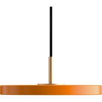UMAGE - Asteria Micro LED-Pendelleuchte V2, Messing / orange von Umage