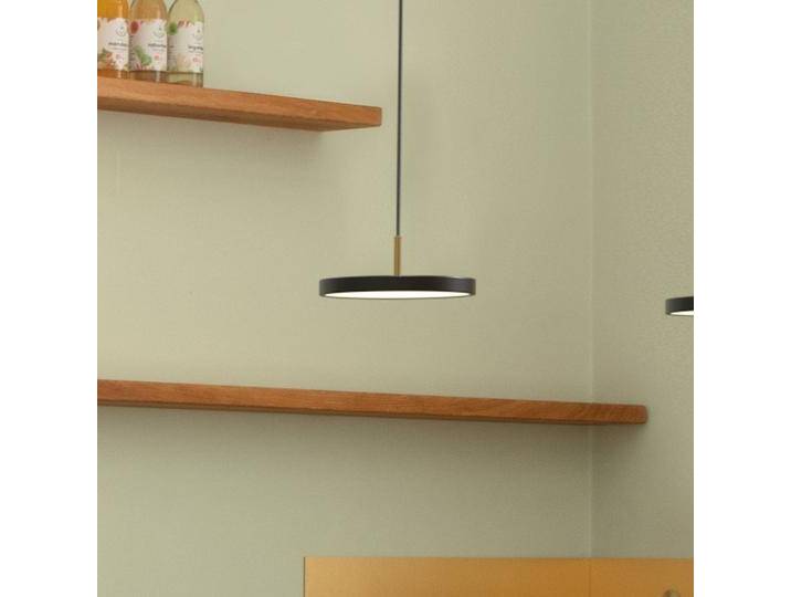 UMAGE Asteria MicroV2 Hängelampe dimmbar schwarz für Wohn & Esszimmer - Modern - Aluminium von Umage