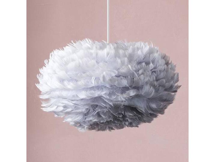 UMAGE Eos mini Pendelleuchte Federn grau für Wohn & Esszimmer - Alu - Modern UMAGE Eos mini Pendelleuchte Federn grau für Wohn & Esszimmer - Alu - Modern von Umage