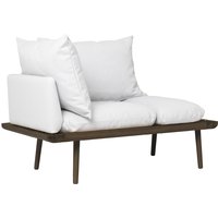 UMAGE - Lounge Around 1.5 Sitzer, Eiche dunkel / sterling von Umage