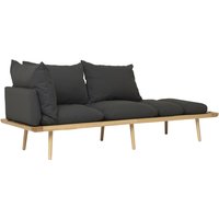 UMAGE - Lounge Around 3-Sitzer Sofa, Eiche / shadow von Umage