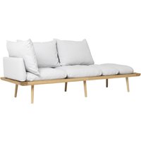 UMAGE - Lounge Around 3-Sitzer Sofa, Eiche / sterling von Umage