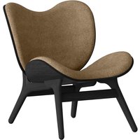 UMAGE - A Conversation Piece Sessel, Eiche schwarz / sugar brown von Umage