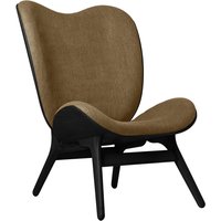 UMAGE - A Conversation Piece Tall Sessel, Eiche schwarz / sugar brown von Umage