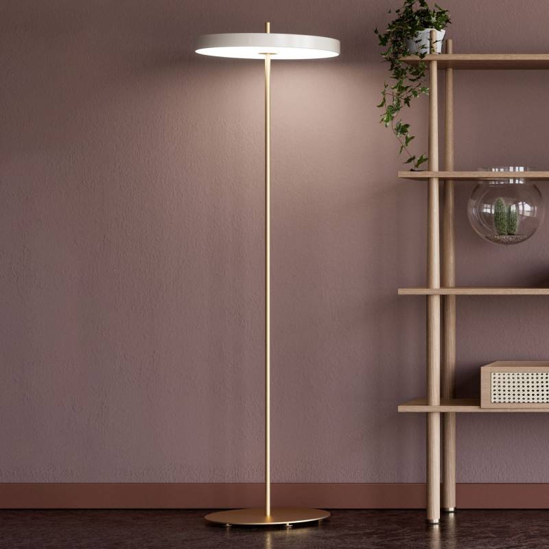 Umage Asteria Led Stehleuchte Stehlampe Standleuchte ø43 X H1507cm Pearl White B-Ware von Umage
