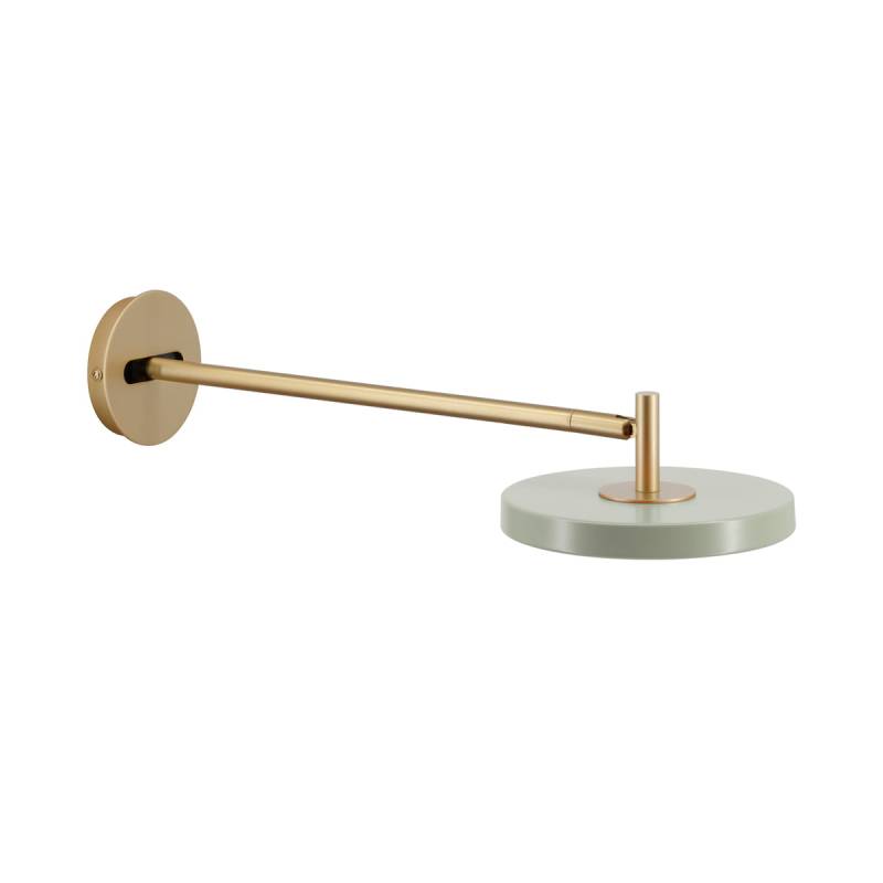 Umage Asteria Led Wandleuchte Lang Messing/Nuance Olive Wandlampe Wandlicht936 B-Ware von Umage