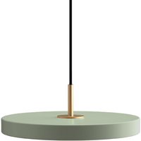 UMAGE - Asteria Mini LED-Pendelleuchte, Messing / olive von Umage