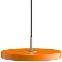 UMAGE - Asteria Mini LED-Pendelleuchte, Messing / orange von Umage